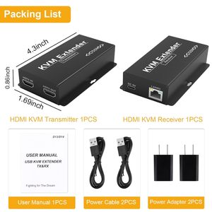 Transmettre la réalisation d'extension <span class=keywords><strong>HDMI</strong></span> S-EXT-HK-150M SY avec 1080P Full HD <span class=keywords><strong>Hdmi</strong></span> sur <span class=keywords><strong>Ethernet</strong></span> par Cat-5e unique/6 jusqu'à 150m/492ft - Product Image 6