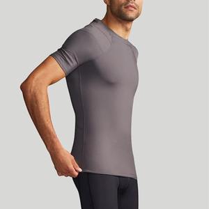Camiseta Deportiva Personalizada para Hombre, de Secado Rápido, Compresión Ligera, 100% Algodón, Tejido de Punto Largo, Impresión por Transferencia de Calor - Product Image 3