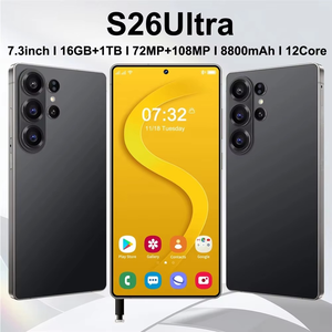 Smartphone Android 15 S26 Ultra 5G fabriqué avec un processeur Deca Core, un appareil photo 108MP, LTE/CDMA, écran OLED HD 90Hz, batterie 8800mAh, double SIM - Product Image 3
