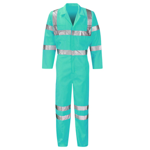 เสื้อผ้าทำงานนิรภัยสะท้อนแสงสำหรับผู้ชาย แบรนด์คุณภาพสูง ดีไซน์ทันสมัย ผลิตตามสั่ง 100% โพลีเอสเตอร์ แขนยาว กันน้ำ - Product Image 3