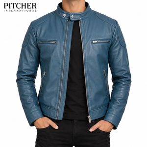 Chaqueta de Cuero para Hombre al por Mayor, Chaleco de Cuero, Diseño Personalizado, Proveedor de Marca, MOQ Bajo, Tallas Estadounidenses, Fábrica en EE. UU. - Product Image 1