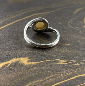 Anillo de Perlas Blancas Naturales, Plata de Ley 925, Diseño Apilable, Joyería de Perlas al por Mayor de JAIPUR SILVER - Product Image 4