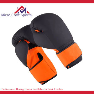 Guantes de Boxeo Profesionales Disponibles en PU y Cuero, Fabricante de Equipo y Guantes de Boxeo Personalizados, Sialkot, Pakistán - Product Image 5