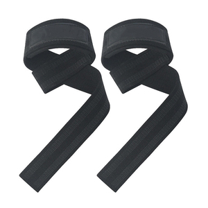 สายรัดข้อมือยกน้ำหนักสำหรับยกน้ำหนัก เพาะกาย พาวเวอร์ลิฟติ้ง ฝึกความแข็งแรง และเดดลิฟท์ บุด้วยนีโอพรีน ขนาด 18 นิ้ว - Product Image 3