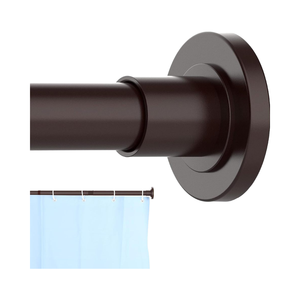 Tringle à rideau à tension robuste – Tringle à ressort pour salle de bain, fenêtres, tringle à vêtements, tringle à rideau de douche - Product Image 1