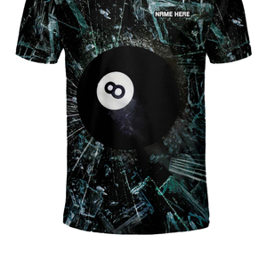 เสื้อทีมบิลเลียดถักทอจากผ้าฝ้าย 100% สำหรับผู้ชาย สีสันตามสั่ง ระบายอากาศได้ดี เหมาะสำหรับเล่นพูลและสนุกเกอร์ - Product Image 4