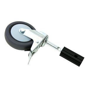Carrello a 3 Ripiani in Acciaio Inox con Rotazione a 360° e Trolley di Servizio di Qualità Professionale per Uso Domestico - Product Image 2