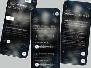 แอปบันทึกการประชุมด้วย AI ขั้นสูง พร้อมการถอดเสียงแบบเรียลไทม์ สรุปผลอัจฉริยะ และการพัฒนาแอปมือถือสำหรับ Android และ iOS - Product Image 2
