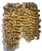 Natural Onda del cuerpo ondulado indio Virgen Remy Hair Micro Rings I Tips Free Clip-In Ponytail Set