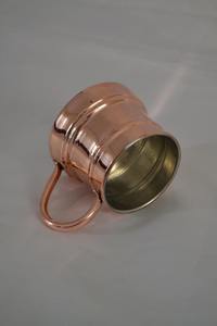 Juego de 2 Tazas de Cobre Sólido, 100% Hechas a Mano, Ecológicas, Aptas para Lavavajillas, Estilo Clásico para el Hogar - Product Image 5