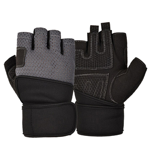Gants de cyclisme fitness demi-doigts pour hommes et femmes, respirants, avec support de poignet, pour entraînement sportif, personnalisables - Product Image 1