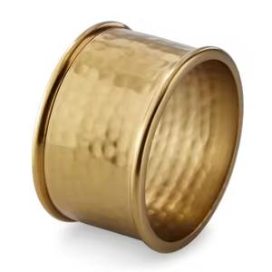 Anillo para Servilletas de Metal con Acabado Plateado para una Elegante Decoración de Mesa de Comedor, Recepción de Bodas y Eventos - Product Image 6