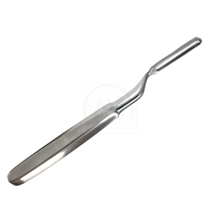 Cuchillo Giratorio Al Mida de 19.5cm, Forma de Bayoneta, 3mm 4mm 5mm, Acero Inoxidable Alemán, Instrumento Manual para Cirugía Plástica ENT, Clase II CE - Product Image 3
