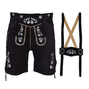 BAVAROIS ANTIK TRACHTEN LEDERHOSEN HERREN OKTOBERFEST KURZ LEDERHOSE 2025 - Product Image 6