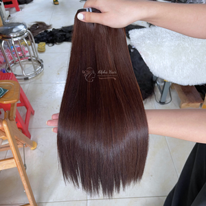 Extensions de cheveux Remy vietnamiens vierges emmêlés gratuits Bone Straight HD Lace Bundles Premium Thick Soft Hair dans des couleurs personnalisées - Product Image 2