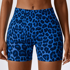 Legging de fitness sans couture écologique pour femme, vêtement de sport compressif, taille haute, effet froncé fessier, couleur unie, extensible dans les quatre sens - Product Image 1