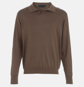 เสื้อโปโลชายคลาสสิค แขนยาว ปี 2026 สีพื้น เรียบง่าย สวมใส่ได้หลากหลาย ระบายอากาศได้ดี ไม่ยับง่าย เหมาะสำหรับธุรกิจและลำลอง - Product Image 3