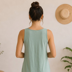 Ensemble de pyjamas pour femmes en coton et polyester, ensemble de vêtements de détente pour femmes, doux, confortable, respirant, vêtements de nuit pour femmes - Product Image 2