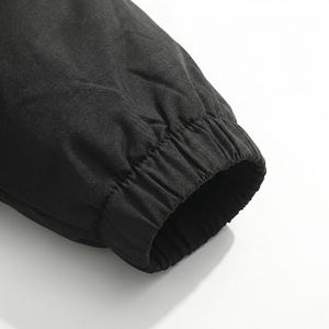 Veste de terrain tactique noire |   Parka utilitaire coupe-vent et imperméable |   Fabricant de vêtements d'extérieur sur mesure OEM - Product Image 5