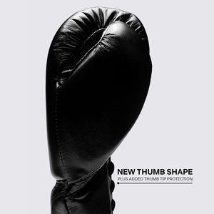 Gants de boxe Fly à sangle réglable, très demandés, pour entraînement professionnel et sparring, en cuir de vachette véritable - Product Image 5