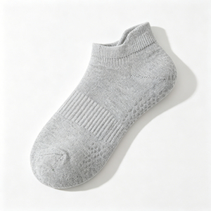 Custom Quick Drying <b>Knee</b> <b>High</b> Running <b>Socks</b> Breathable Cotton Liner Eco-Friendly for Basketball Yoga - Product Image 4