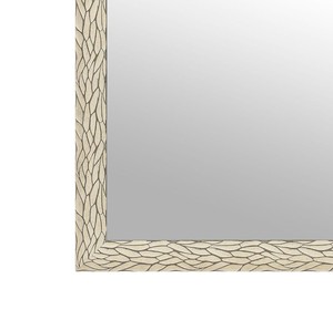 Miroir d'appoint rectangulaire de qualité supérieure en mosaïque de nacre naturelle pour projets hôteliers – Miroir en nacre - Product Image 3
