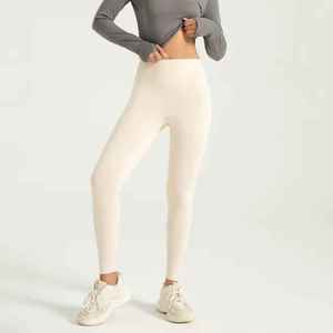 Leggings de yoga sans couture taille haute pour femme, effet push-up, moulants, compressifs, pour la gym et le fitness, séchage rapide - Product Image 3