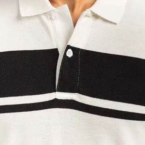 Camiseta de Golf para Hombre con Logotipo Personalizado OEM, Alta Calidad, 100% Algodón, Transpirable, Tejido de Punto, Color Personalizado, Diseño Personalizado - Product Image 4