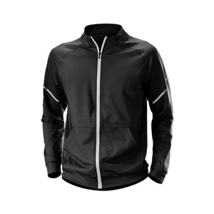 China Bangladesh Factory Price OEM Customized Logo Embroidery Quick Dry Breathable Fitness Training <b>Men</b> Sports <b>Jacket</b> - Product Image 2