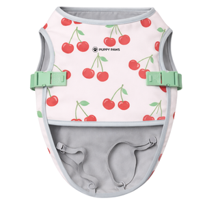 Gilet rafraîchissant pour chien Cherries, léger et respirant, avec sangle réglable, pour chiens de petite, moyenne et grande taille - Product Image 5