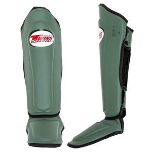 Protège-tibia en cuir avec logo personnalisé de haute qualité pour l'entraînement de Kick Boxing Protection du sport pour adultes pour le football Logo imprimé - Product Image 3