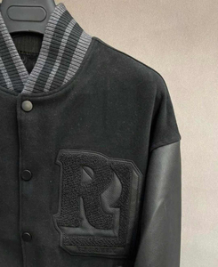 New Arrival <b>Men</b> <b>Varsity</b> <b>Jacket</b> Hight Quality Fleece Custom Baseball Letterman Design <b>Varsity</b> <b>Bomber</b> <b>Jacket</b> for <b>men</b> Breathable - Product Image 2