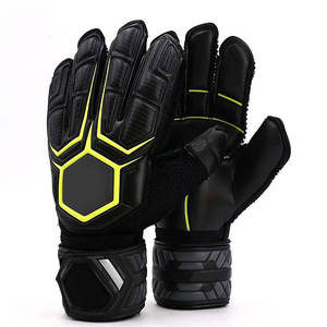 Gants de gardien de but professionnels de haute qualité, style vintage, en PU et latex, cuir lisse et durable, respirants, séchage rapide, pour l'extérieur - Product Image 3