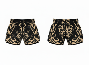 Shorts de Muay Thai OEM de haute qualité pour l'entraînement professionnel, avec design imprimé par sublimation sur toute la surface, pour la lutte au ring. - Product Image 6