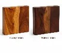 Modern Square Solid Wood <b>Coffee</b> <b>Table</b> with Central Cutout |Unique Slatted Wood Square <b>Coffee</b> <b>Table</b> with Planter Hole |B2B Wholes - Product Image 5