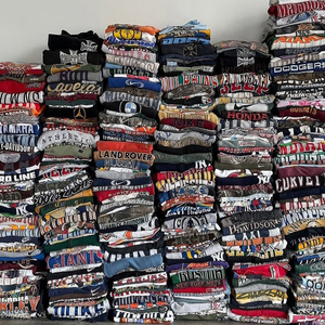 เสื้อยืดทรงหลวมแบบดรอปไหล่ พร้อมส่ง จำนวนมาก เสื้อเปล่าเนื้อหนา ทรงบ็อกซี่ สตรีทแวร์ ขายส่งยกแพ็ค ยูนิเซ็กส์ - Product Image 1