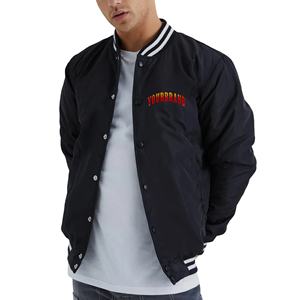 Chaqueta universitaria informal personalizada para hombre Letterman, ropa informal de invierno, chaqueta universitaria cómoda de poliéster 100% para hombre - Product Image 1
