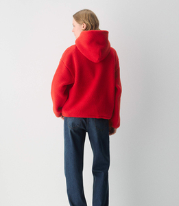Wholesale Women Sherpa Hoodie Oversized Casual Streetwear OEM ODM Private Label USA Supplier - Product Image 6