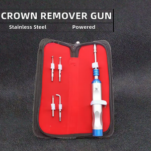 Pistola ajustable para quitar coronas dentales, instrumento manual automático de acero inoxidable para la extracción de coronas y puentes - Product Image 3