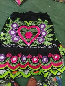 Jupes brodées, design personnalisé micronésien polynésien, imprimé floral hawaïen, polyester, jupe pour femmes, couleurs personnalisées - Product Image 3