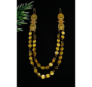 Broche de horquilla brillante chapado en oro de lujo para mujer, accesorio de moda para damas y niñas, accesorios para el cabello - Product Image 5