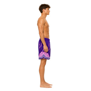 Pantalones Cortos de Malla Personalizados de Primera Calidad para Hombre, Ropa Deportiva de Lujo, Pantalones Cortos Deportivos para Baloncesto y Gimnasio, Fabricante Mayorista - Product Image 3