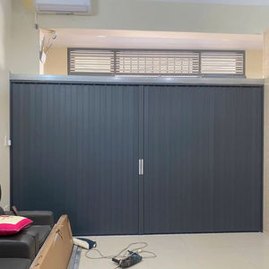 Online Technical Support Premium aluminum folding <b>doors</b> odor proof solid panels, backed by technical assistance and MOQ service - Product Image 1