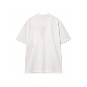 T-shirt ample personnalisé en coton 100% imprimé avec strass, coupe oversize, confortable et respirant pour homme - Product Image 3