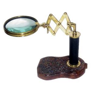 2025 Vintage ojo cristal Metal indio artesanía alta calidad latón alto contraste lupa bronce Color diseño antiguo lectura - Product Image 1