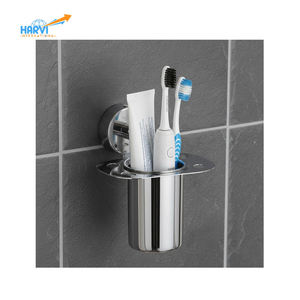 Arion Collection Eco-Friendly <b>Wall</b>-Mounted Modern Tumbler <b>Holder</b> Premium Bathroom Accessory <b>for</b> Hotel Use <b>Toothbrush</b> Tumbler - Product Image 6