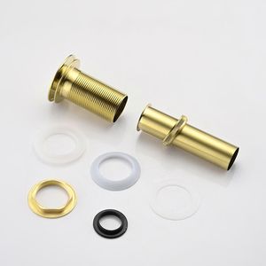 Scarico per Lavabo in Acciaio Inox 304 Senza Troppopieno, Tappo a Scomparsa per Lavabo da Bagno - Product Image 6