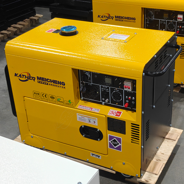 KATHER High Quality Silent Power Generador Stable Power Output Diesel Generator Set Intelligent diesel Generator 5KW 8.5KW 10KW