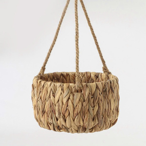 Panier suspendu de jardin en jacinthe d'eau, pot de fleurs, support pour plantes, provenant d'un fournisseur vietnamien - Product Image 2