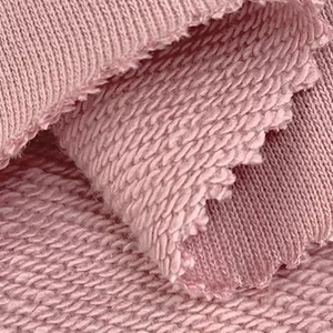 Tissu en molleton 100 % coton, tricoté, teint uni, extensible, pour sweats à capuche pour garçons - Prix de gros - Product Image 4